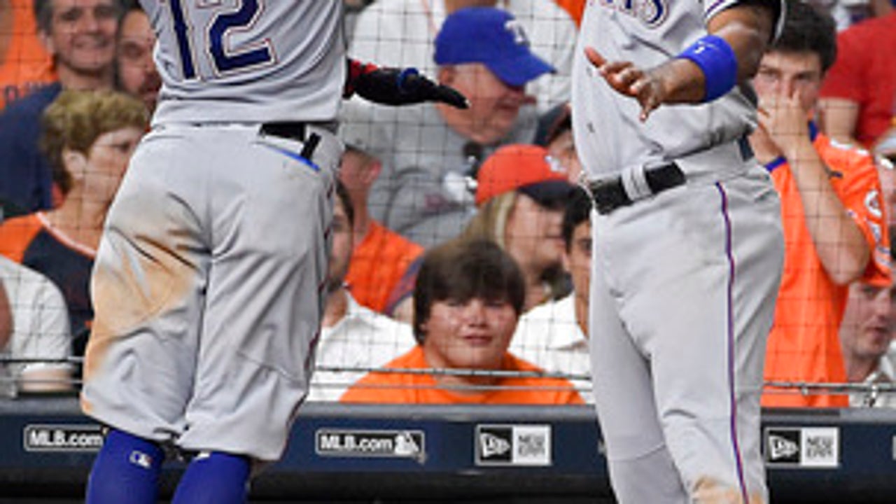 Odor's 2 homers lift Rangers over Astros 4-2 (Jun 13, 2017)